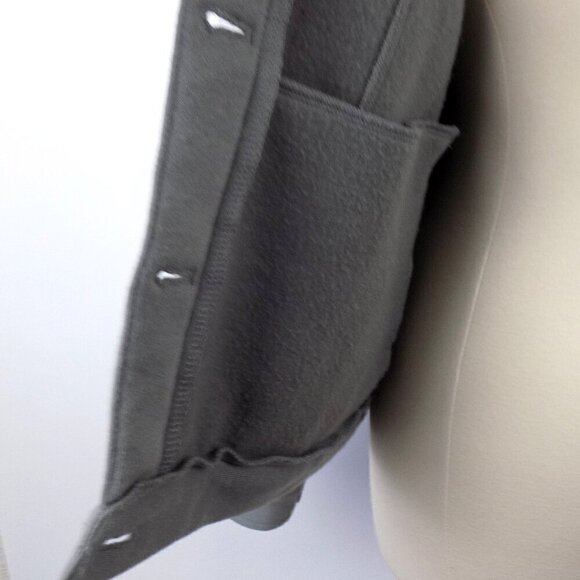 Torrid Trucker Shacket Jacket Size 3X Fleece Lined Gray - Picture 9 of 10